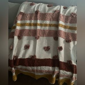Boho throw blanket